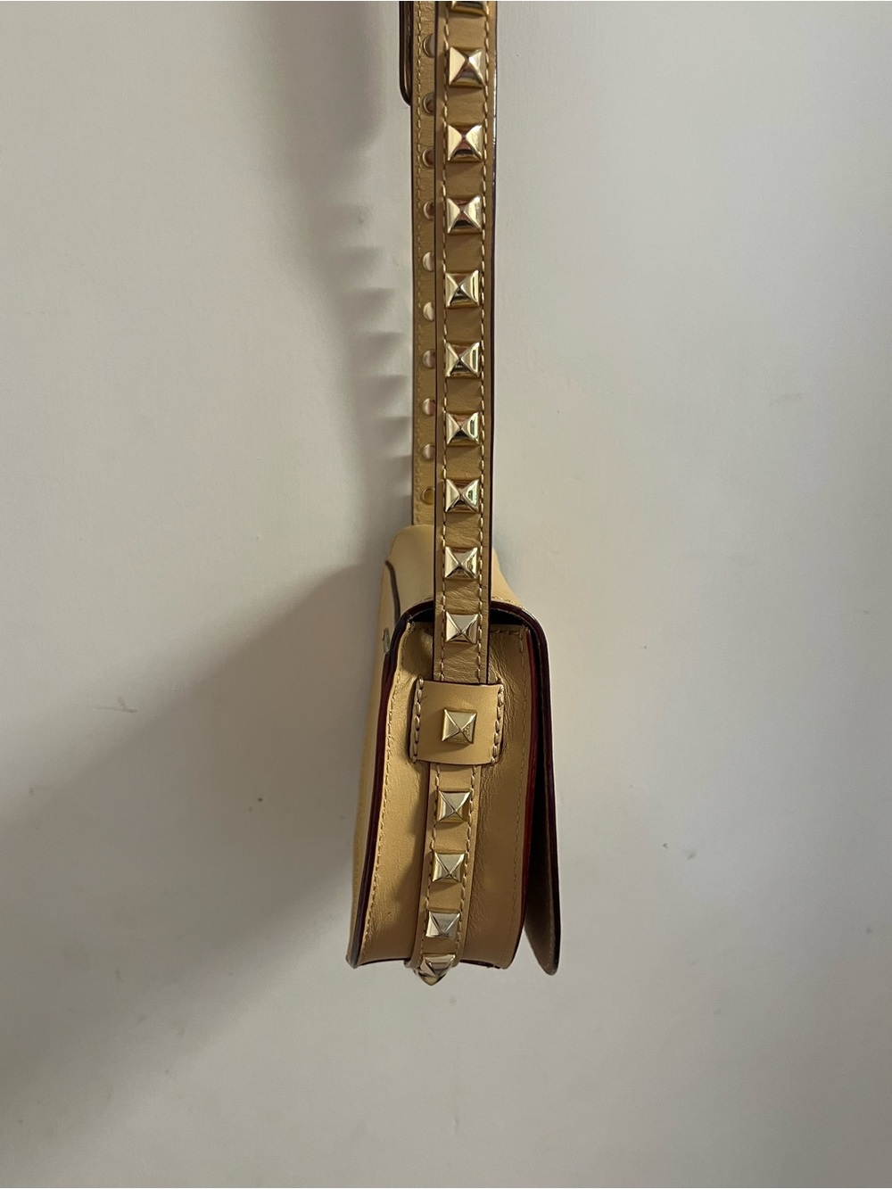 Rebecca Minkoff Skylar Tan Crossbody Saddle Bag - Picture 4 of 4